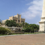 Ciutadella square with Moor Church-M