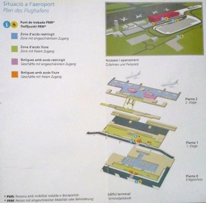 Mahon Airport Map